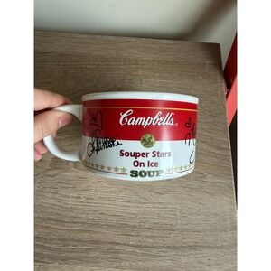 Campbell's Soup Souper Stars On Ice Coffee Soup Mug Kwan, Lipinski, Bobek 98